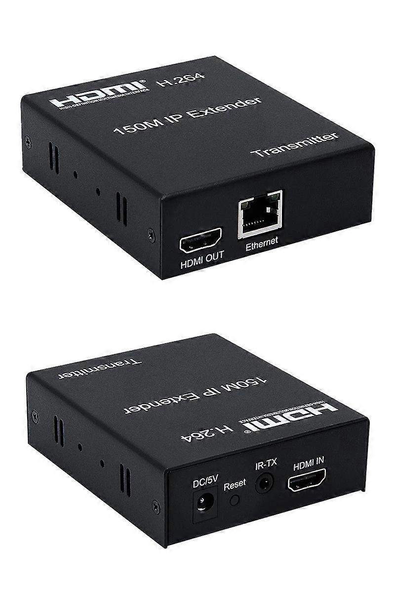 150M HDMI IP Extender Via RJ45 Ethernet Network Cat5e Cat 6 7 Cable Via Switch 1 Transmitter To Multi Receiver for PS4 Laptop TV