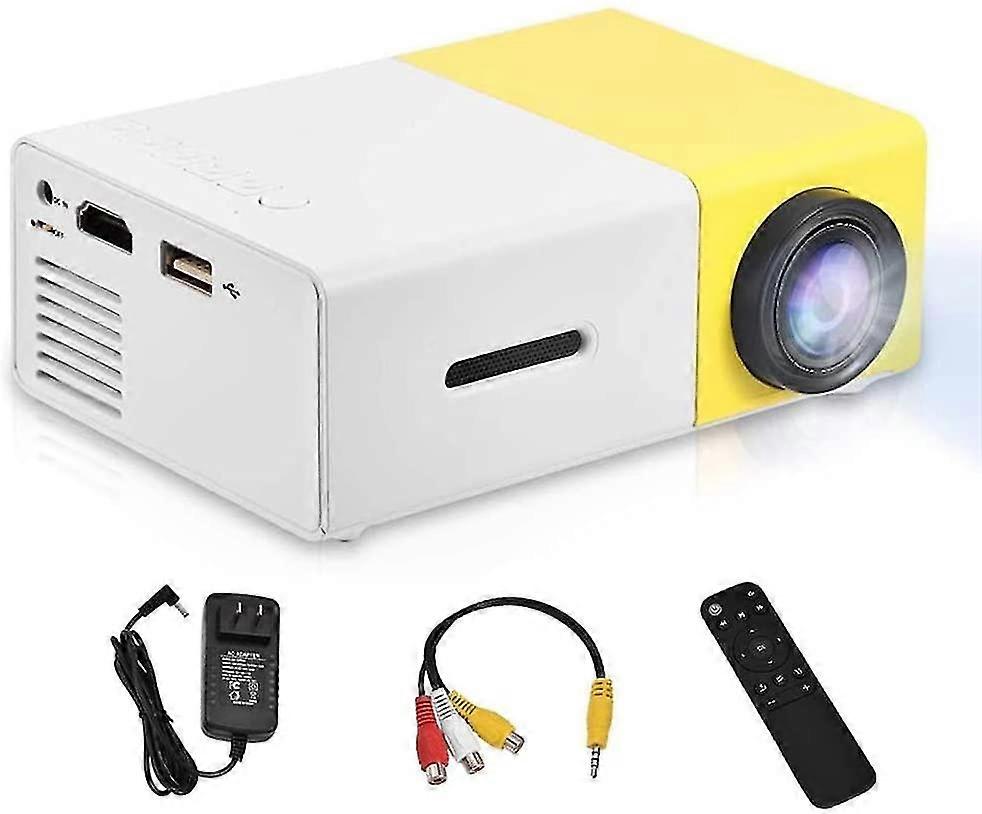 Portable 1080p Led Projector - Mini Projector For Home Cinema