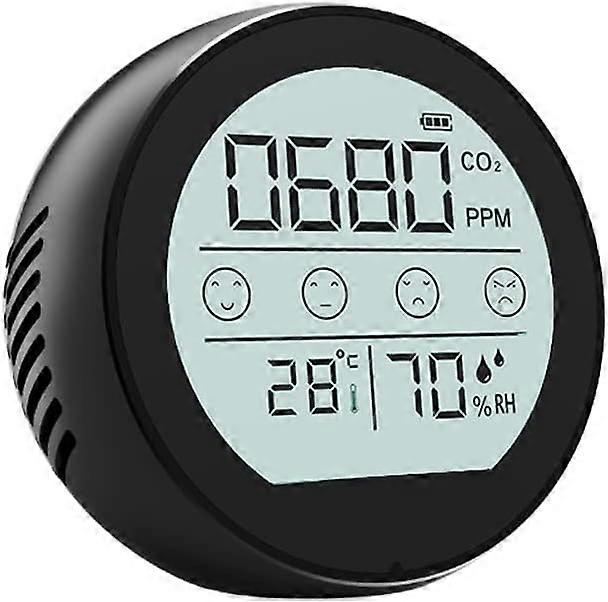 CO2 Carbon Dioxide Meter Temperature and Humidity Smart Home Office Multifunction Detection Tool,2024 Ping