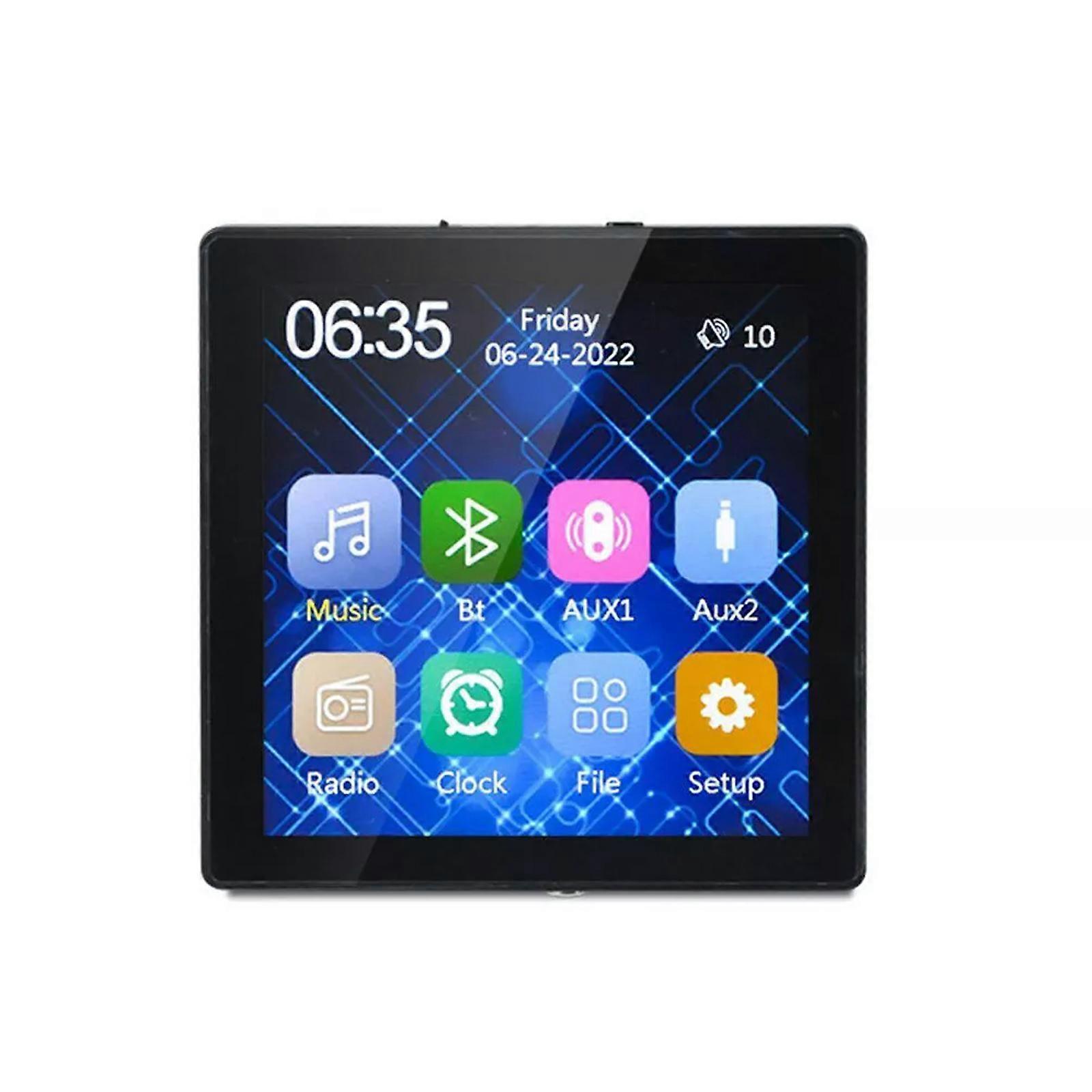 Bluetoothウォールアンプ スマートHDスクリーン ステレオホームシアター USB TF FM対応