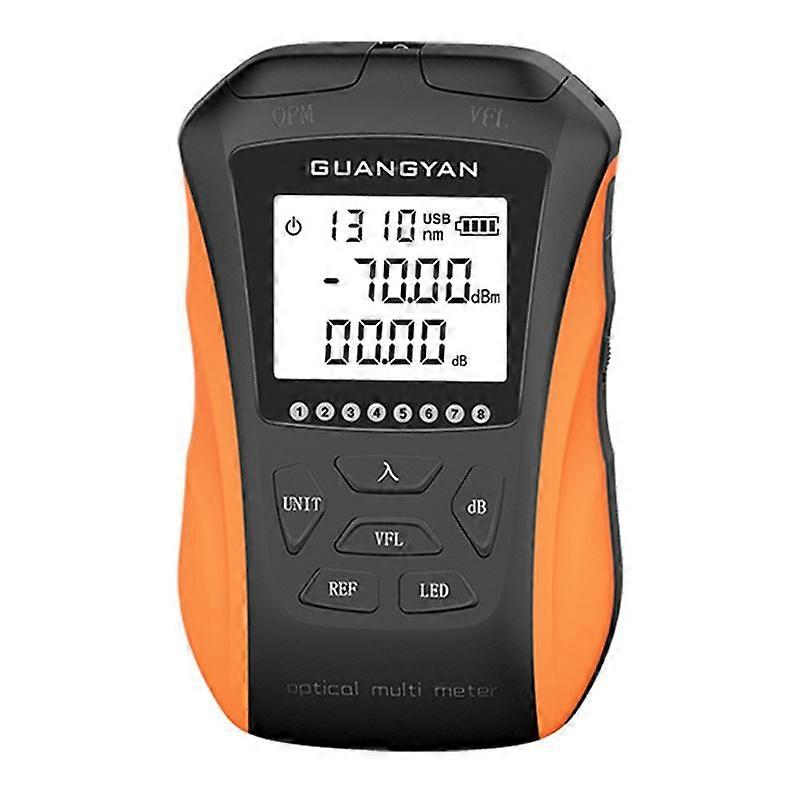 4-In-1 Optical Power Meter Visual Fault Locator Network Cable Test Fiber Optic Tester LED Ghting 5