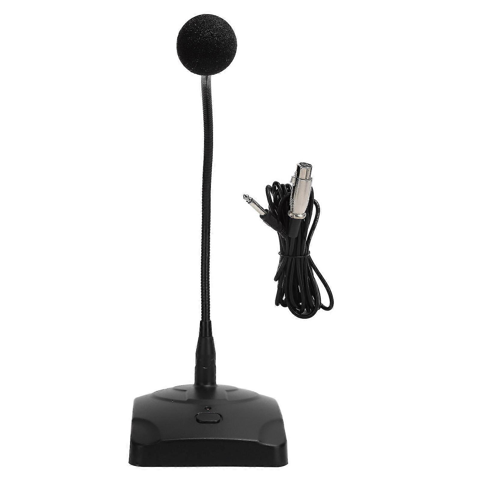 Wired Conference Microphone With 5m Xlr Cable Gooseneck Type Microphone For Computer