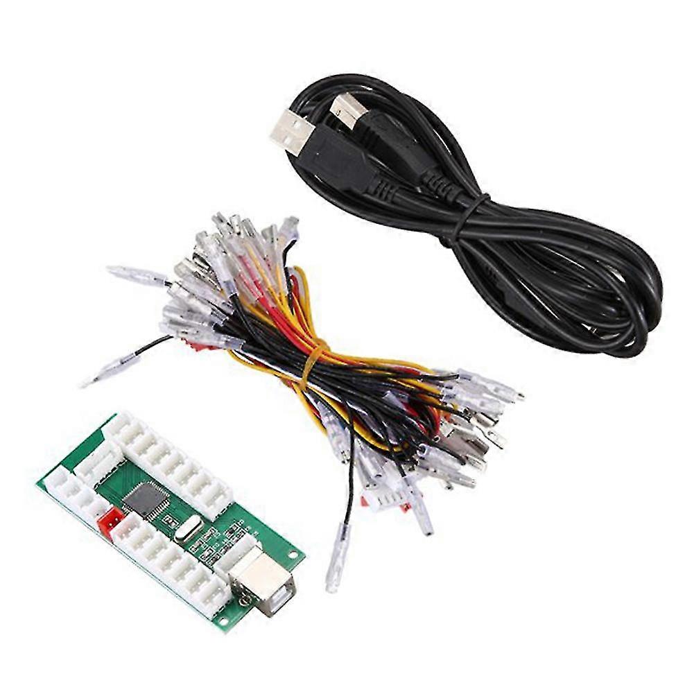 USB Encoder Joystick Control Board DIY Arcade Joystick Chip Circuit Board for PC/ Android / PS3 Arcade Game Kit