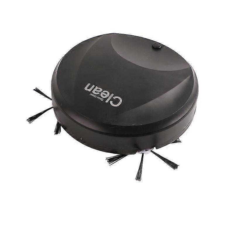 Robotdammsugare Smart Trådlös Låg Ljud Usb Laddning Automatisk Ren Robot För Sopning Och Moppning Svart