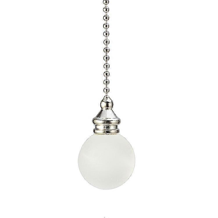 Elektek Light Pull Chain Cord Chrome Ceramic Wood For Bathroom Choose Style