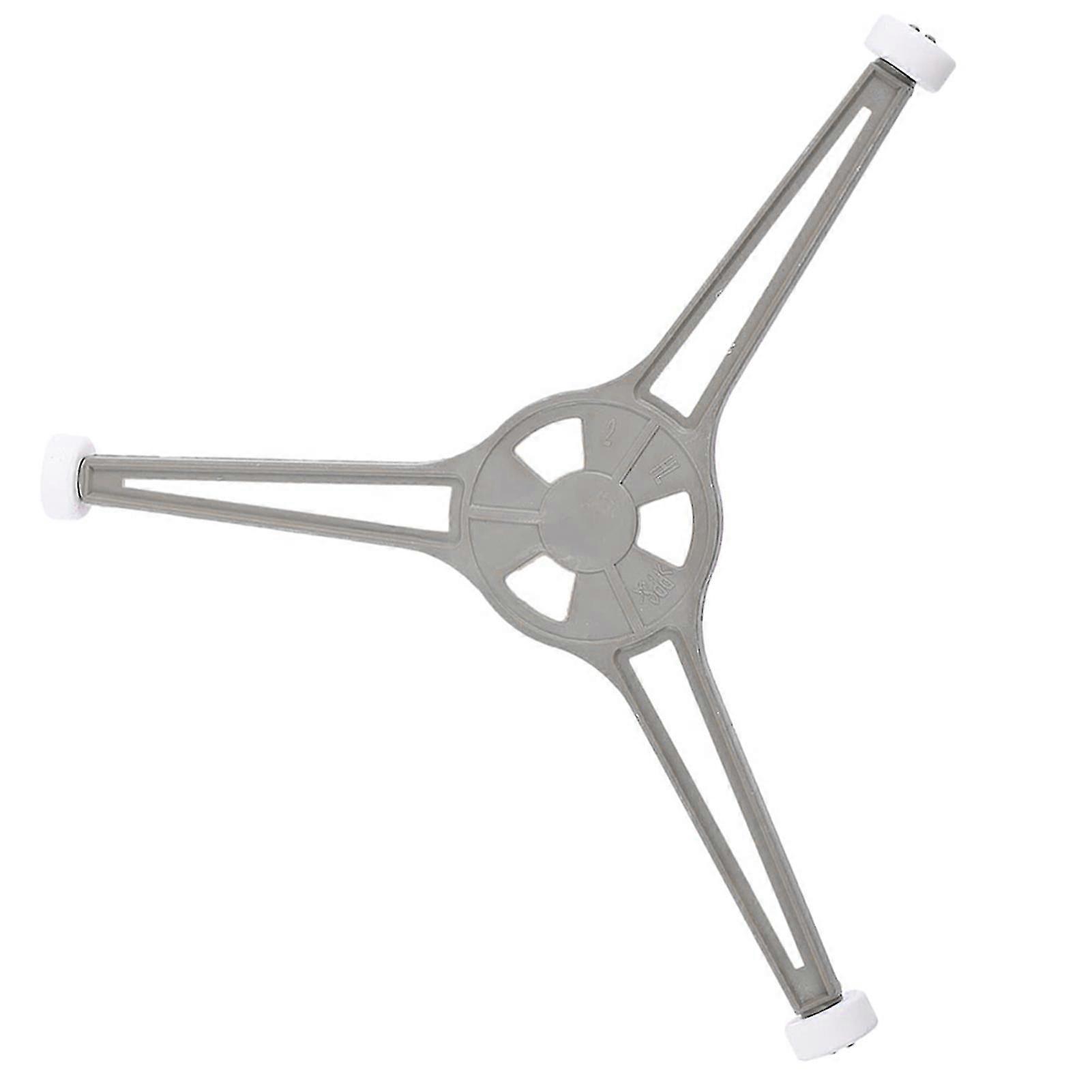 Universal Microwave Turntable Triangle Brackets With Scroll Wheel Cooking Tool
