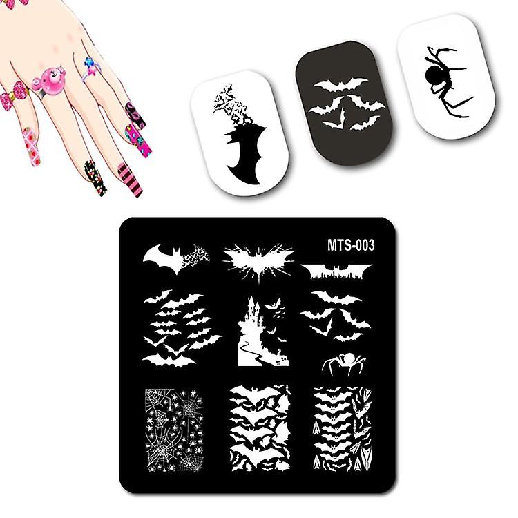 Cartoon Face Nail Stamping Plates