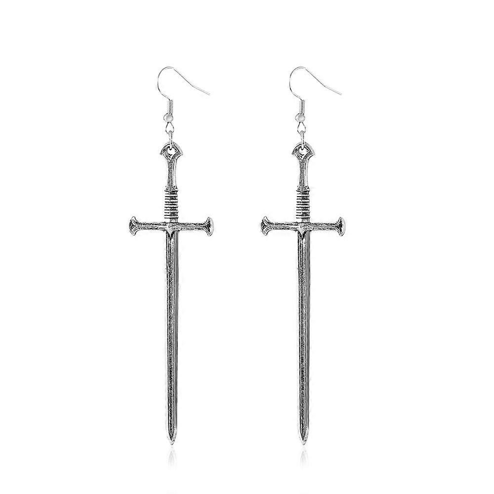 Earrings stainless steel hook silver