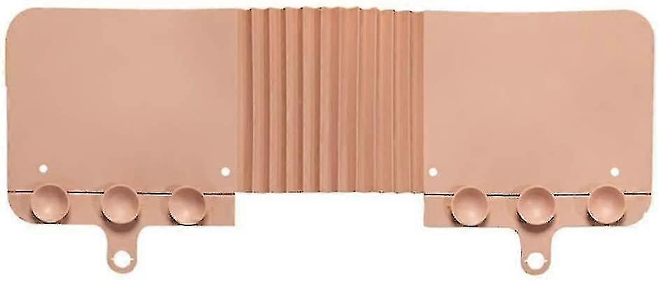 Sink Splash Plate, Foldable Kitchen Tool-pink