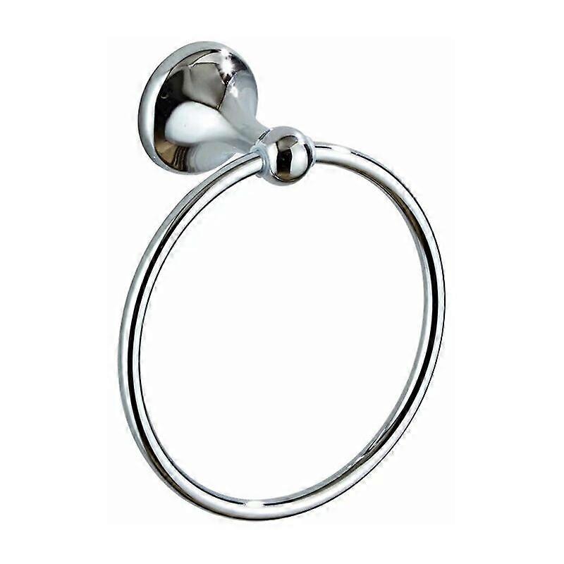 Towel ring, polished chrome