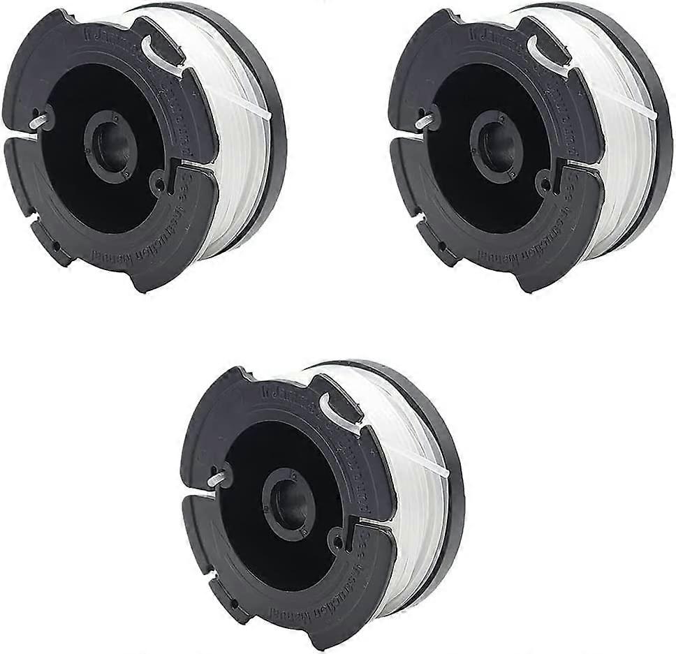 3 Pcs Replaceable Apply To Black+decker Af-100 Trimmer Line Spools