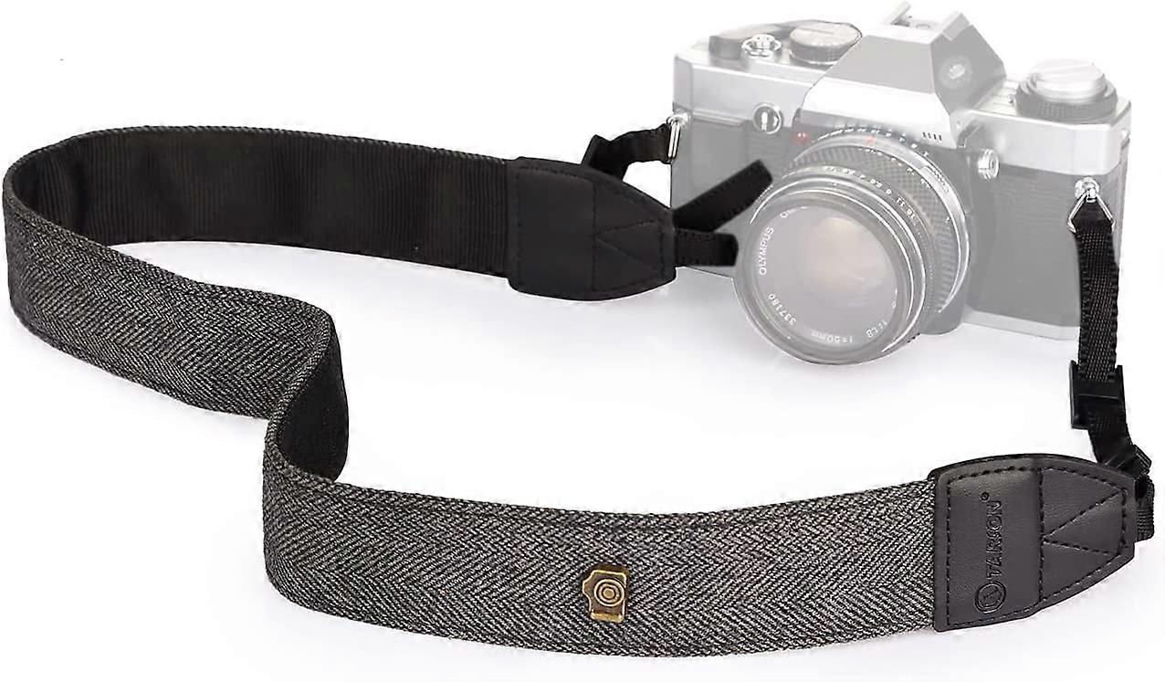 Camera Shoulder Neck Strap for All DSLR White and Black