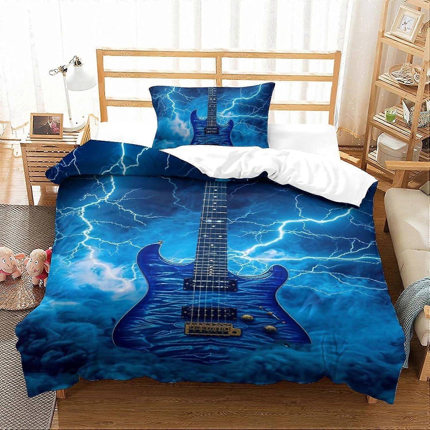 Harry Potter Ensemble de housse de couette imprimé en 3D, ensemble de literie pour enfants Décor de chambre d’adolescents Housse de couette en microfibre douce avec taie d’oreiller (135 * 200 CM)