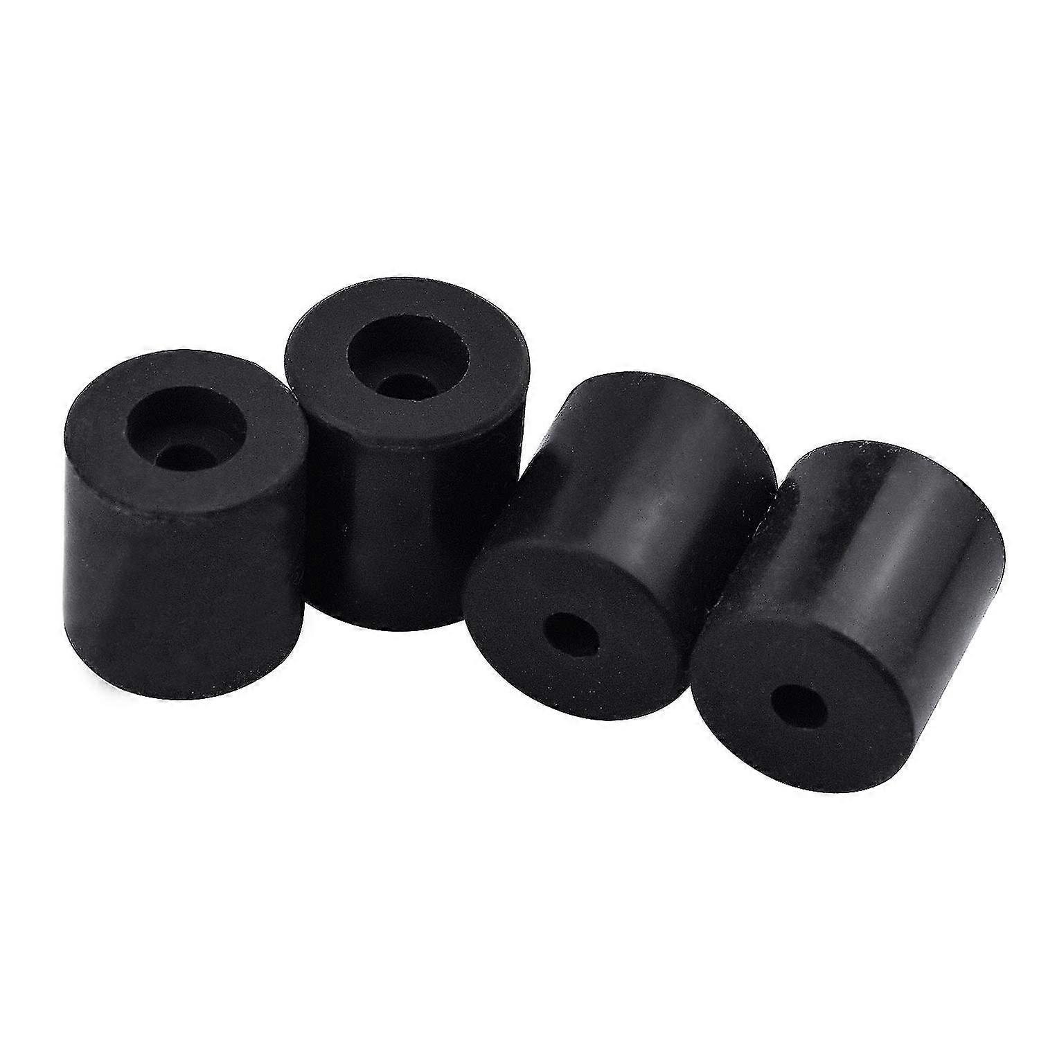 silicone insulated damper buffer tube unit 3d printer heated bed leveling anet a8 wanhao d9 anycubic mega,40*40*8mmblack