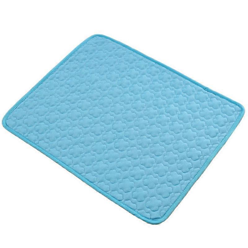 Evago Summer Cooling Mat & Sleeping Pad- Water Absorption Top, Waterproof Bottom, Materials Safe, Easy Carry, EZ Clean. Keep Cooling for Pets, Kids an