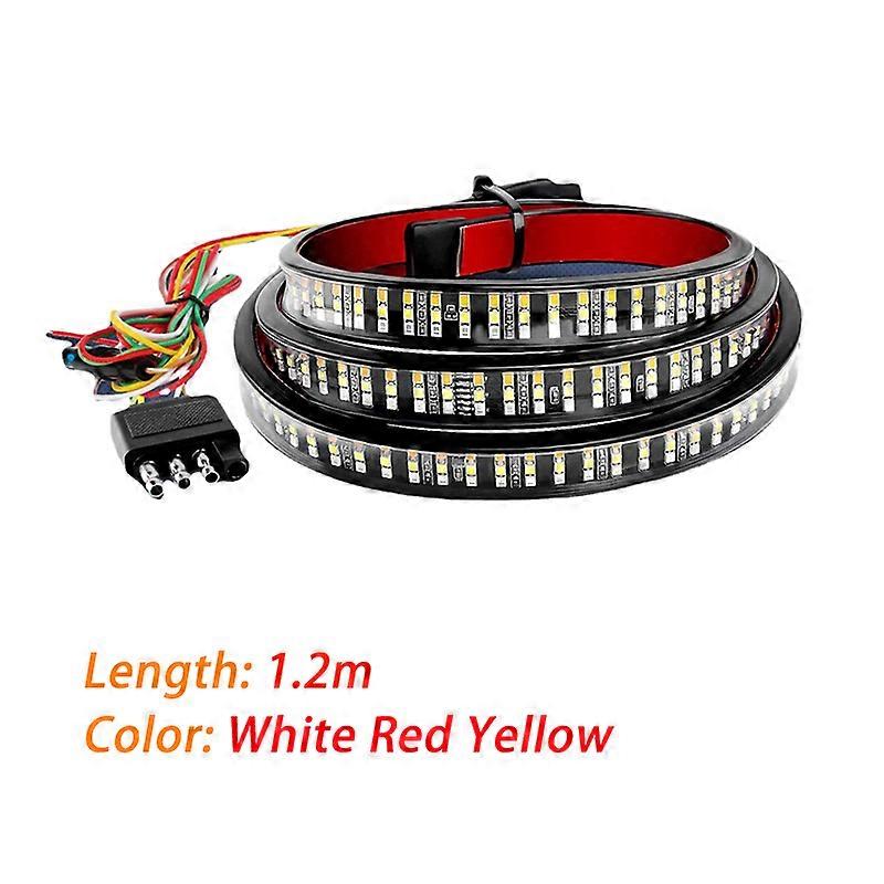 Truck Pickup LED Tailgate Light Strip 1.2/1.5m DRL Brake Light Bar For Utes Bakkie Container Cargo Jeep RV SUV Turn Signal Lamp