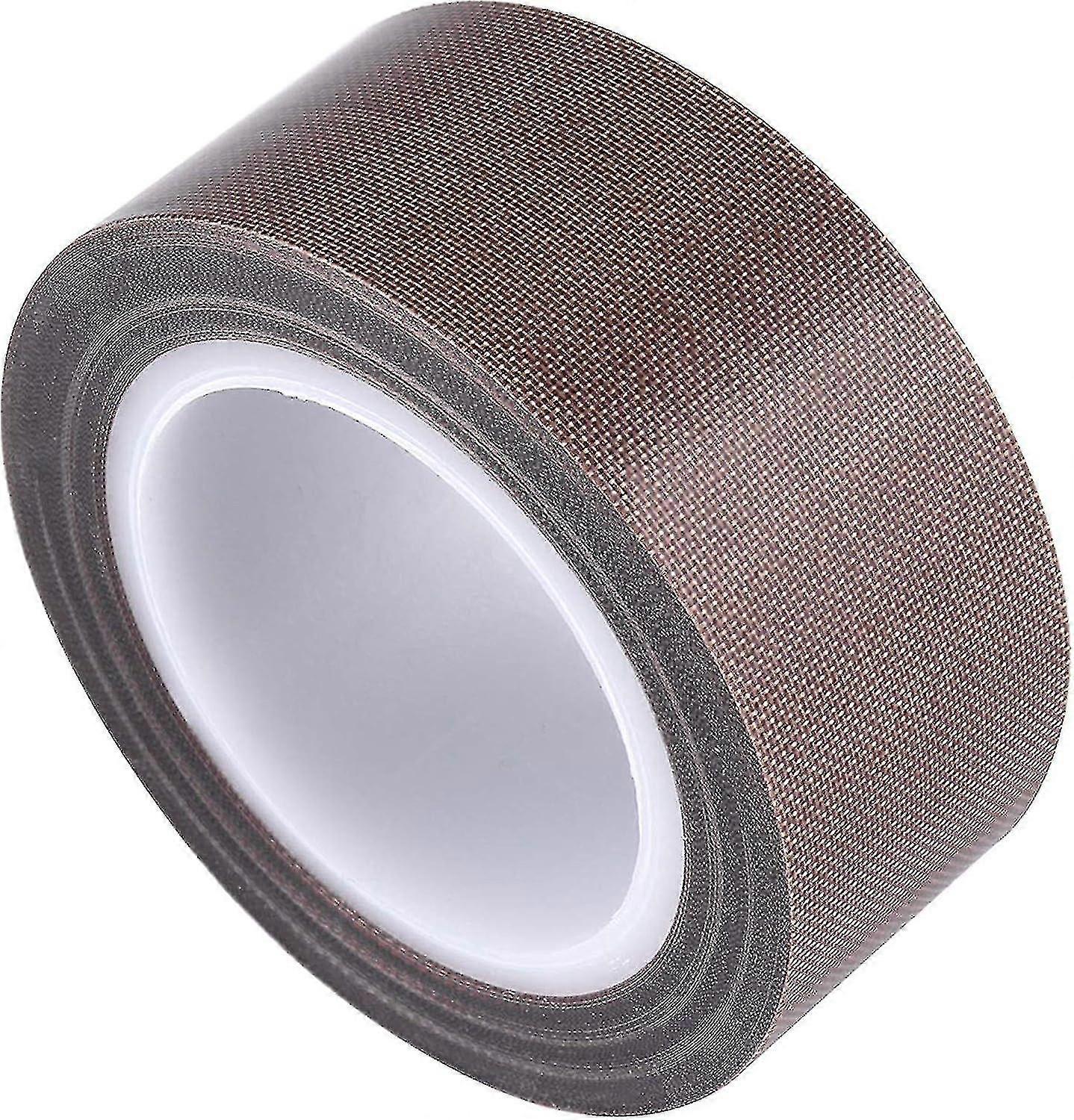 Ruban de tissu de téflon, ruban de Ptfe de 30 pieds pour la machine de scellement sous vide, Ruban adhésif en fibre de verre enduit de PTFE d’isolation de scellants d’impulsion à la main
