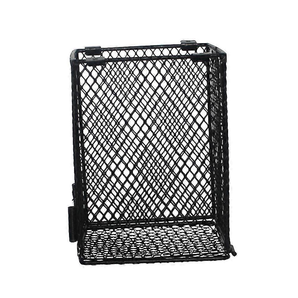 Pet Reptile Anti-scald Lamp Square Shape Reptile Heater Guard Heating Lamp Shade Daytime Light Lampshade Reptiles Amphibian Poultry Care Lampshade Bla