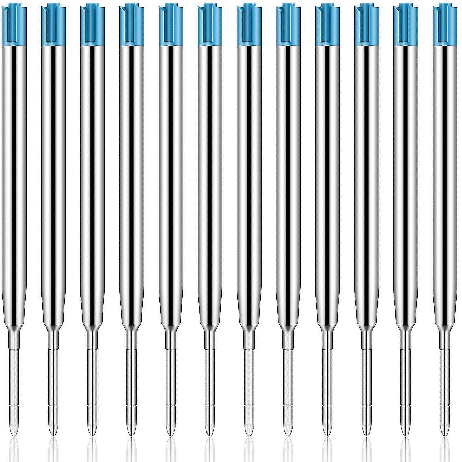 50Pcs αντικαταστάσιμο στυλό διαρκείας ξαναγεμίζει το μέταλλο Refill Smooth Writing Pen ξαναγεμίζει 1.0 mm αντικατάσταση