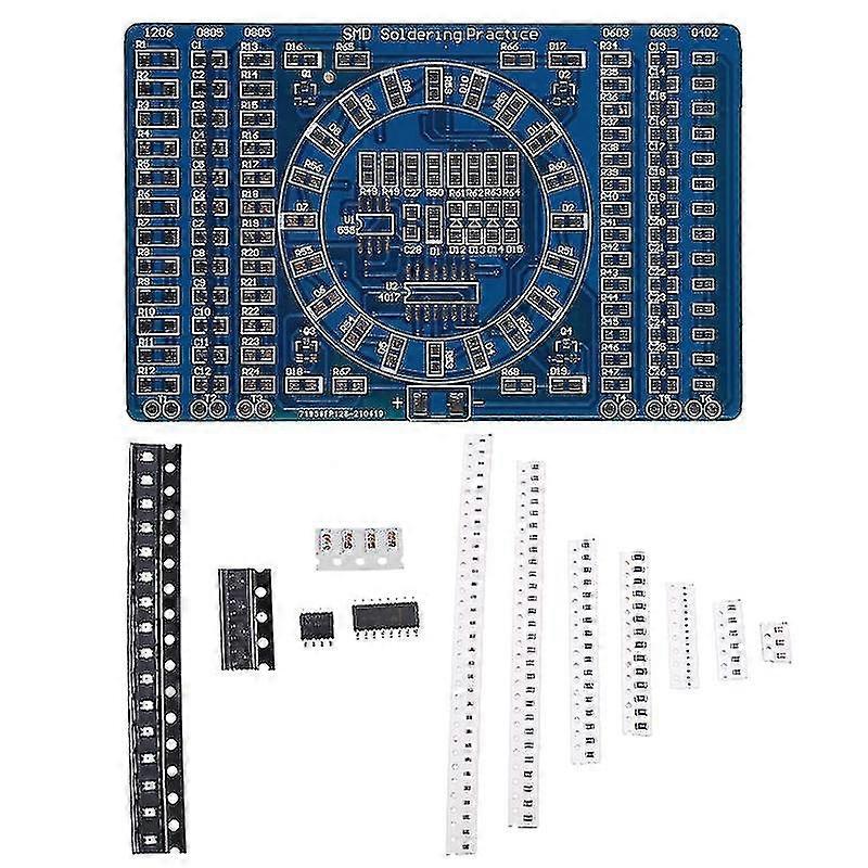 Portable Diy Circuit Board Pcb Smt Smd Soldering Practice Board For Beginners