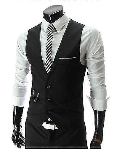 2022 Brand Suit Vest Men Jacket Sleeveless Vintage Vest Fashion