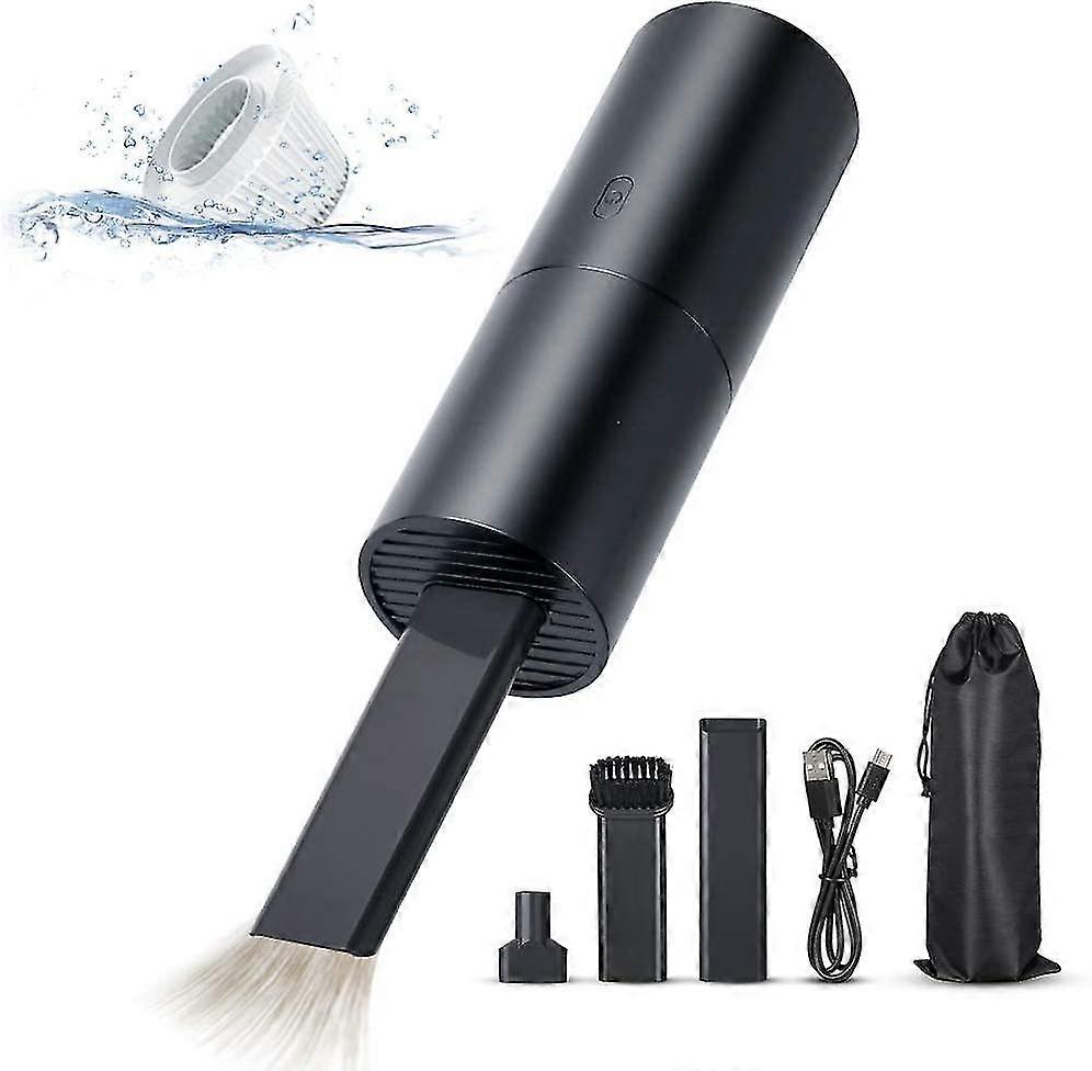 Mini Vacuum Cleaner,cordless Handheld,usb Rechargeable Powerful 2 In 1 Suction Blower