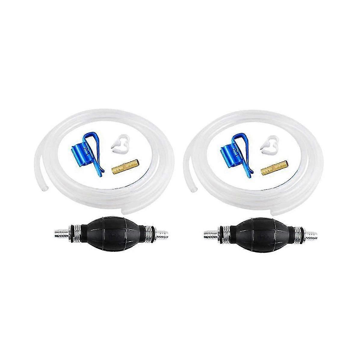 Siphon Hose Pump, Siphon With 2 Durable Pvc Siphon Hose, Portable Transfer Zekai