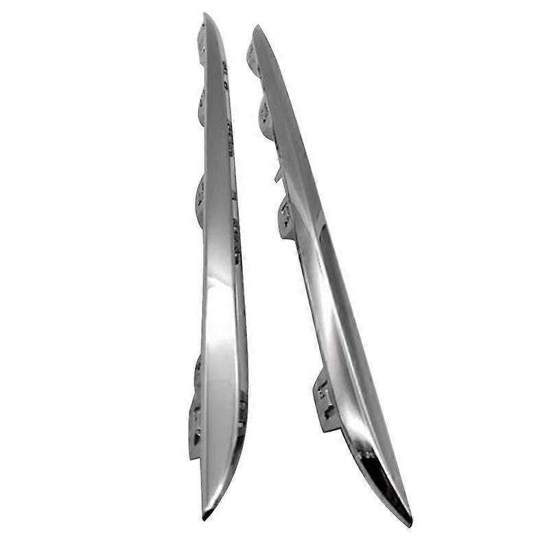 Rear Bumper Lip Spoiler Chrome Trim for C-Class W205 C180 C200 C250 C63AMG A2058850521 A2058850621