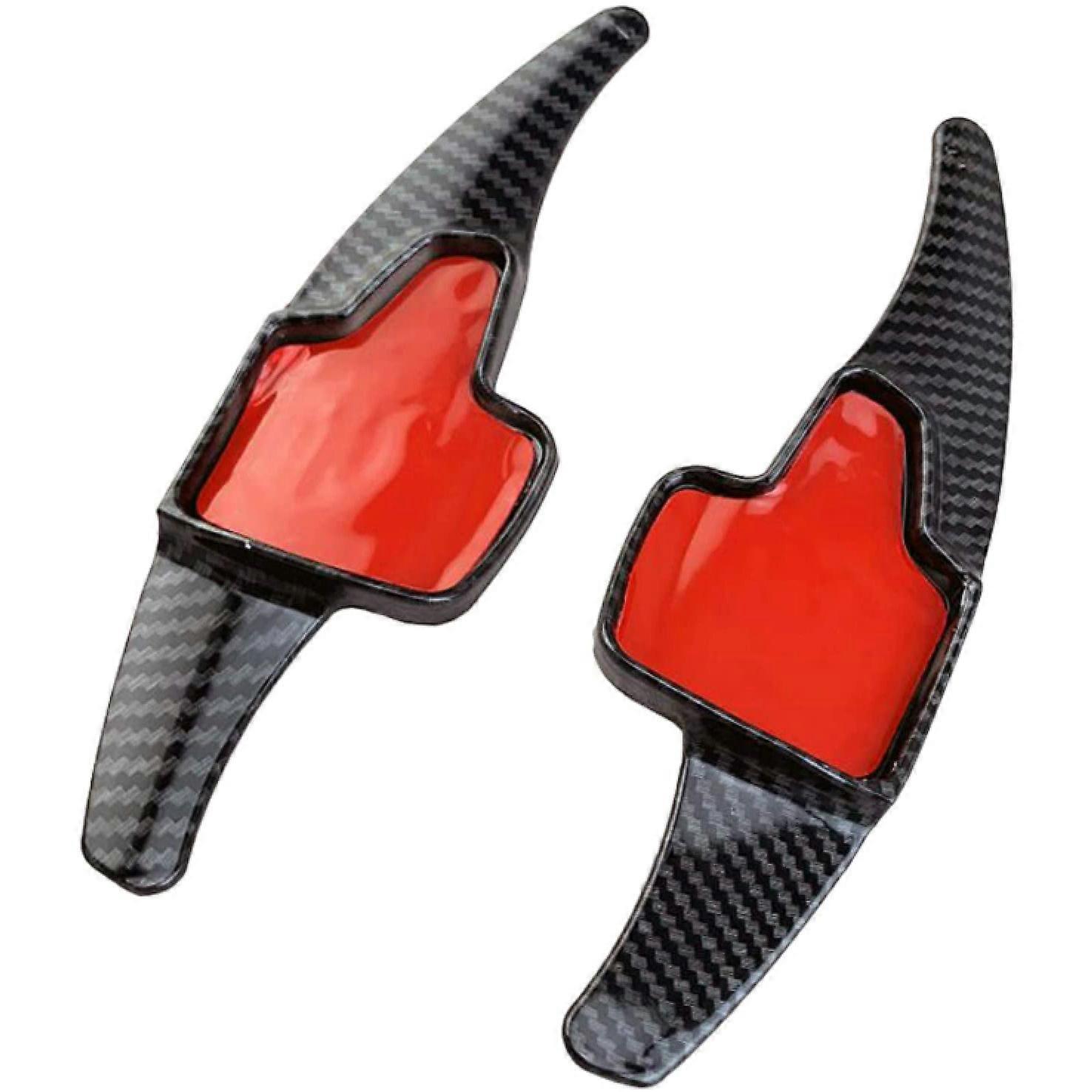 ABS Carbon Fiber Steering Wheel Shift Paddle Shifter Extension Shape for Focus Kuga Interior Accessories