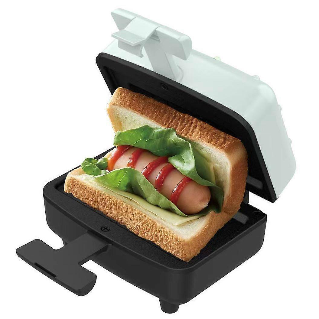 Sandwich Maker110V 300W Mini Sandwich Machine Baking Burger Machine Double-sided Heating Breakfast Machine