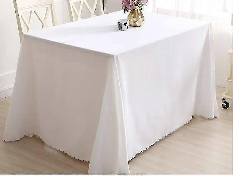 dining table polyester hotel color rectangular pure 160cm