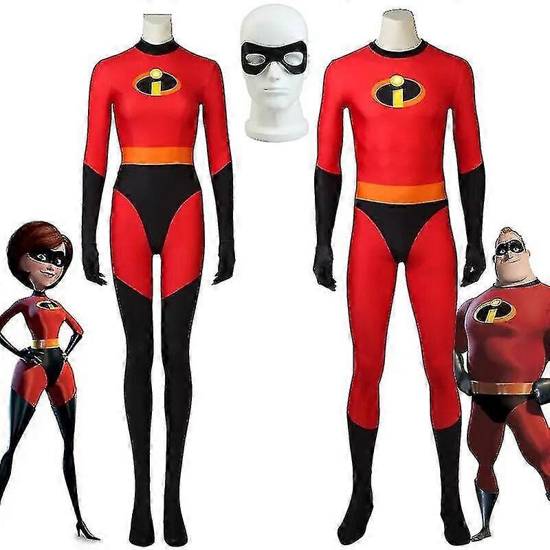 Το κοστούμι Incredibles Κοστούμι Απόκριες Πάρτι Καρναβάλι Υψηλής ποιότητας