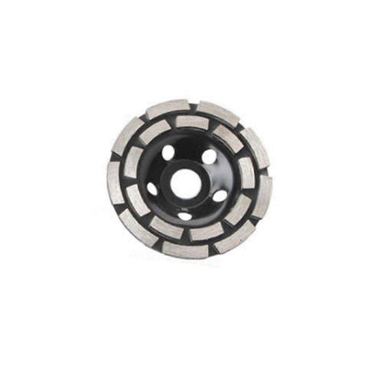115mm Diamond Double-Row Grinding Wheel Cement Stone Concrete Floor Millstone Diamond Grinding Whee