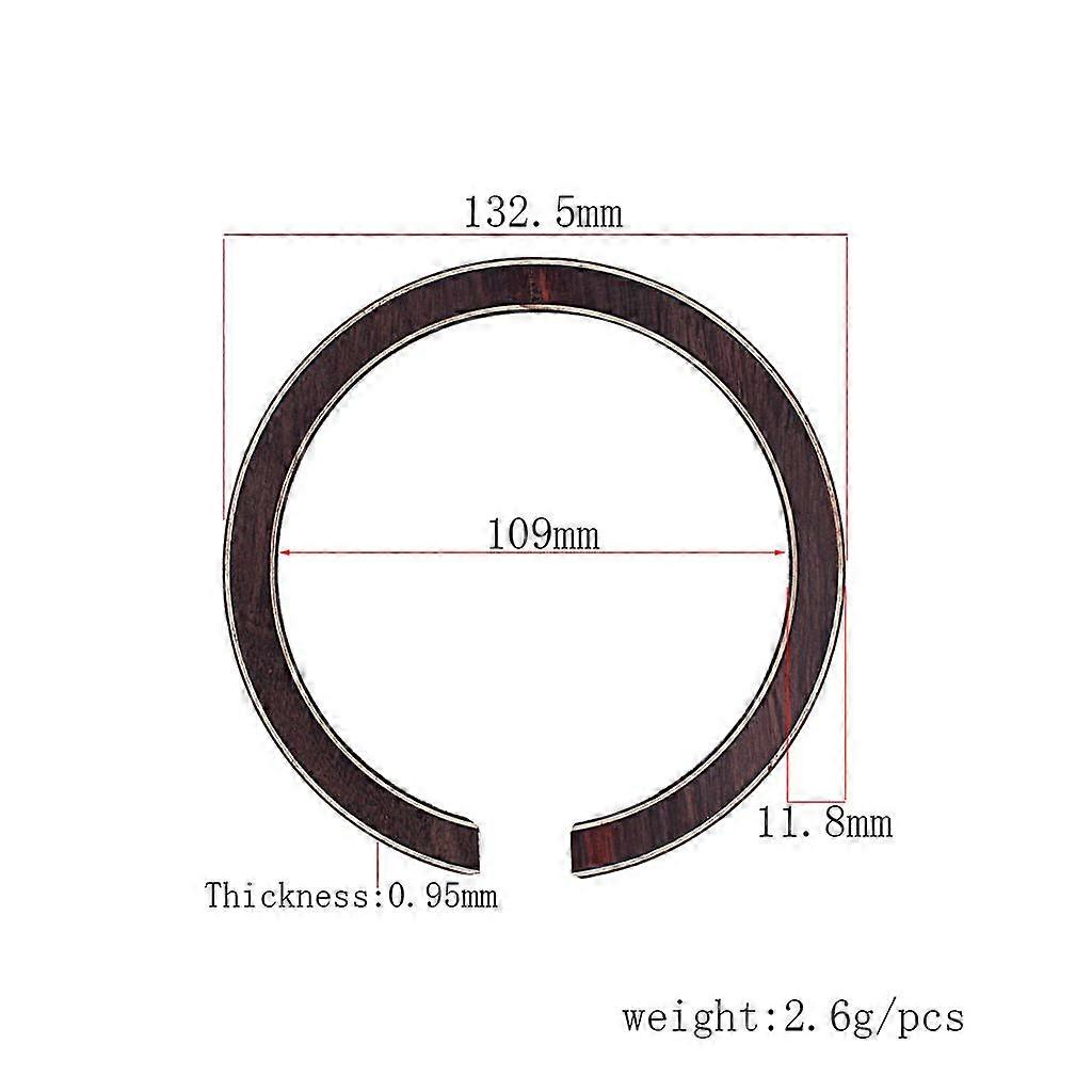 2X 1pc Rosette Soundhole Decals Inlay for Classical Guitar Replacement
