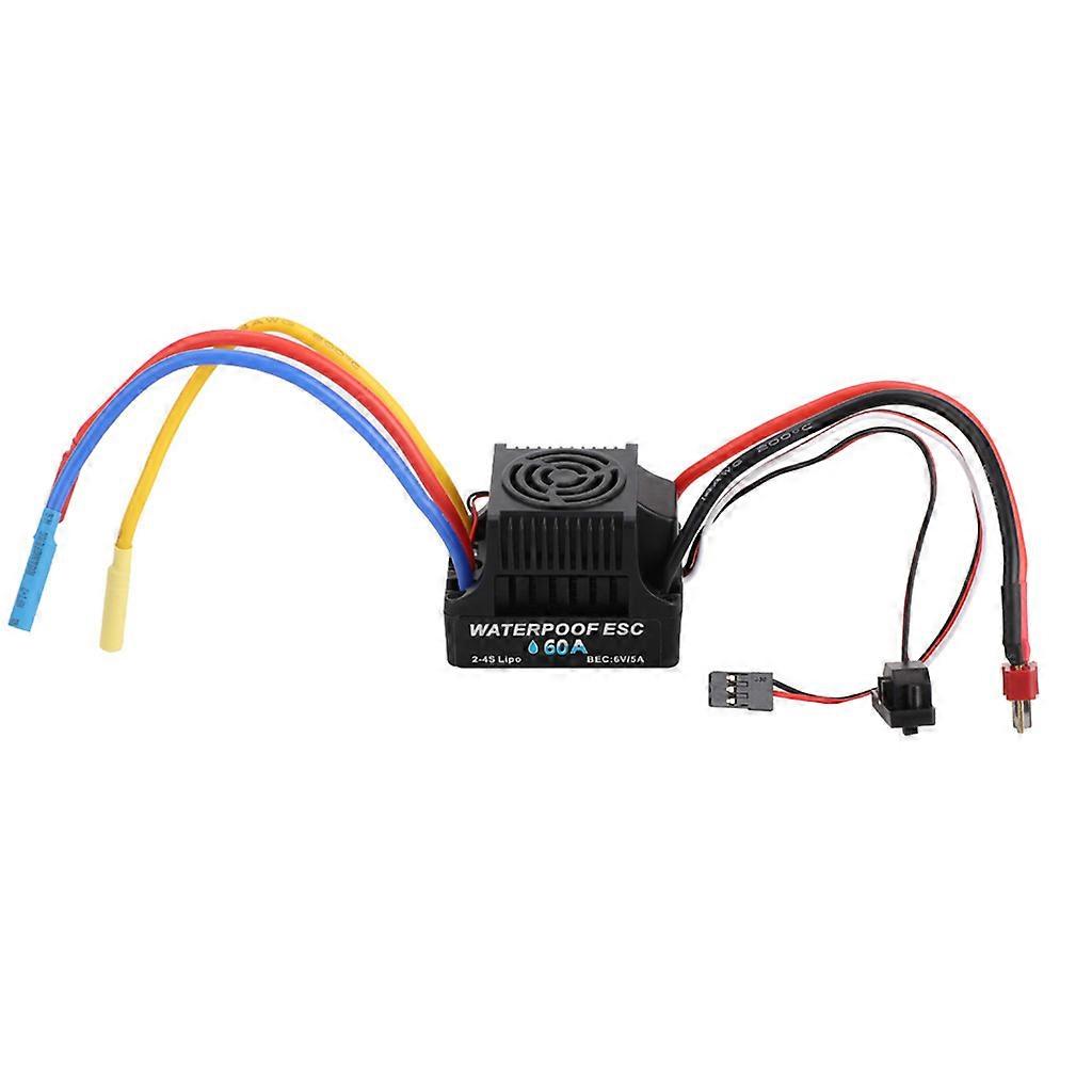 Waterproof RC ESC Replaceable Motor Controller 60A/80A for RC Model Vehicles
