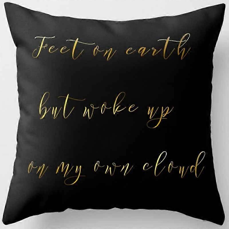 Pillowcase Square Pattern Style-1381 Bedroom Sofa Car Cushion Cover Pillowcase