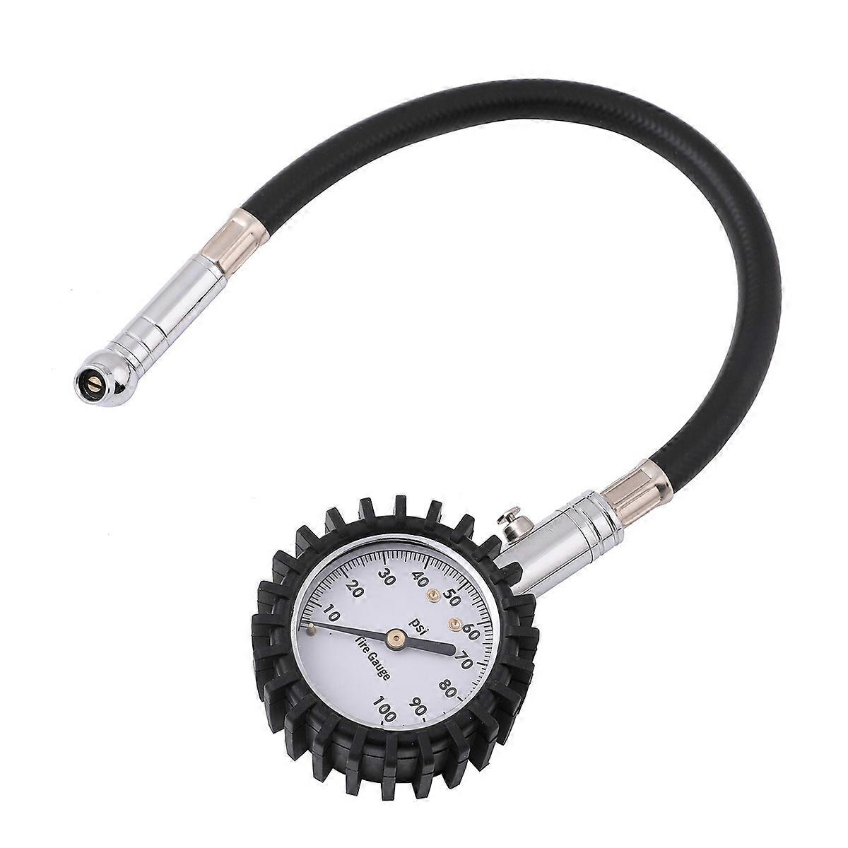 Accuracy Tire Pressure Checker Air Inflation Tester Digital Tire Pressure Gauge with Flexible Hose for Tyre Measurement
