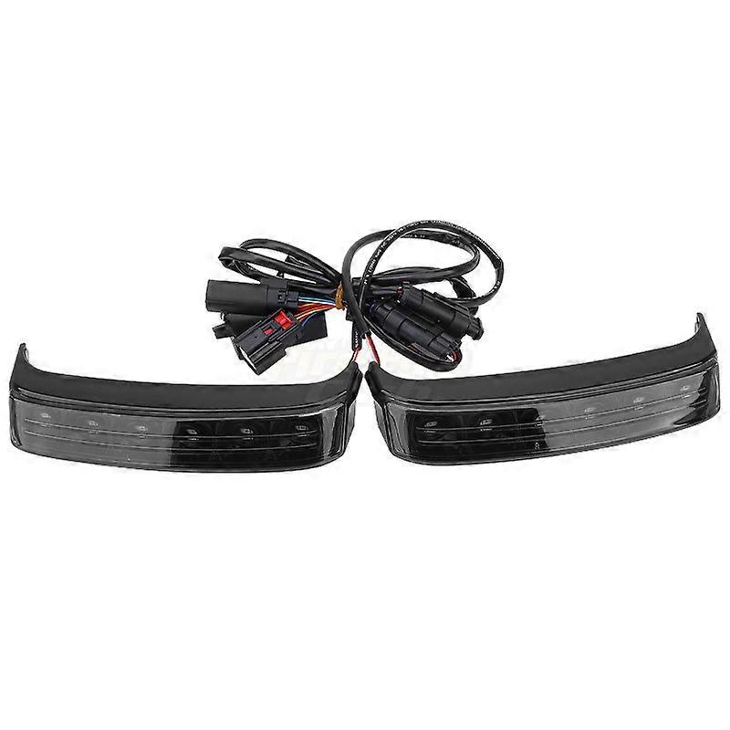 Motorcycle Saddlebag Luggage Tail Turn Signal Light Run Brake Flowing Lamp For Harley Touring FLHR 2014-20 Road King FLHRXSMotor Vehicle Lighting