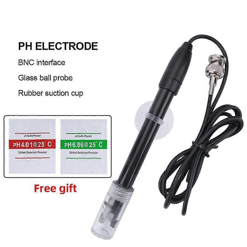 Ph Replacement Probe Aquarium Hydroponic Laboratory Electrode Ph Meter Potential Test Bnc Q9 Connec