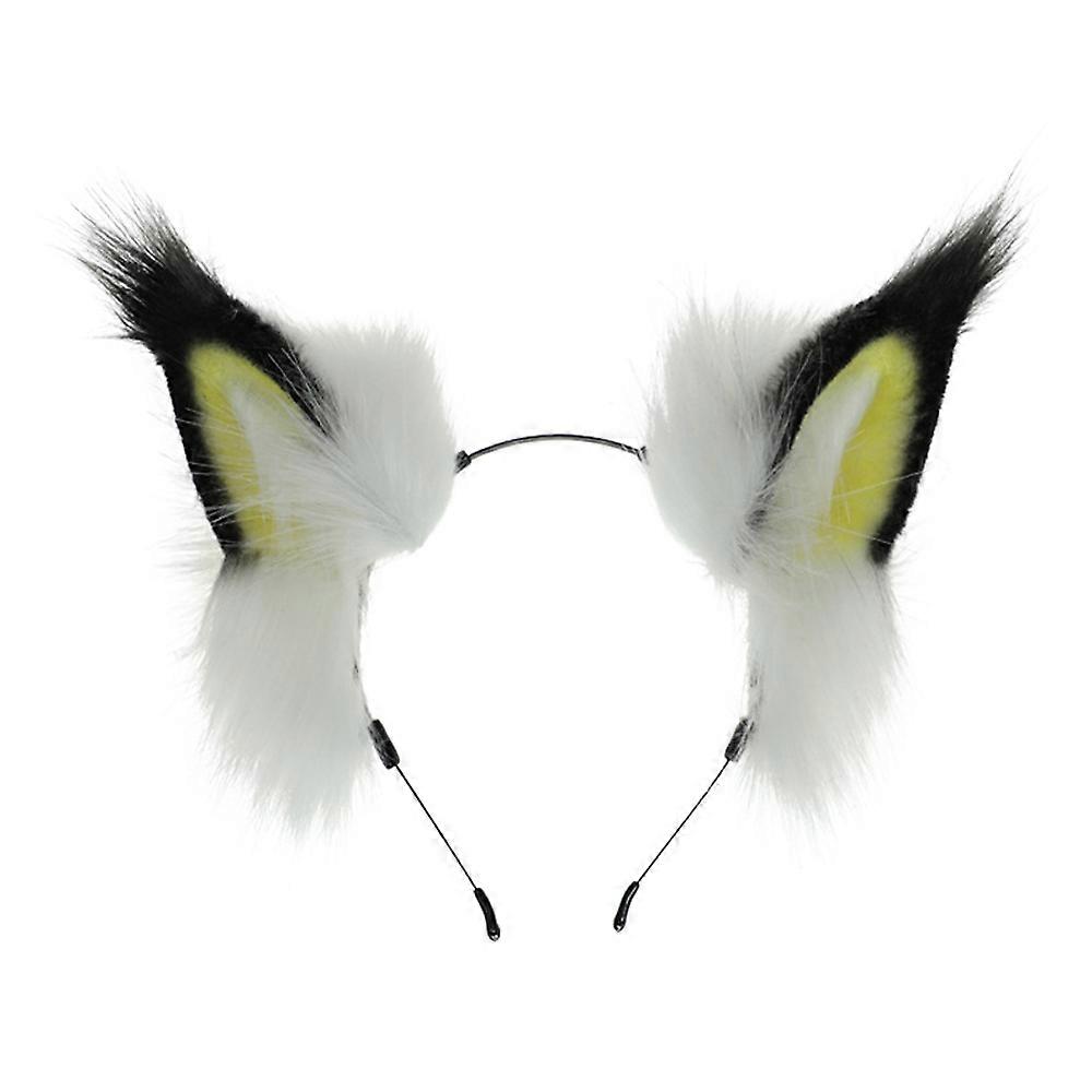 Simulation lynx ears headband