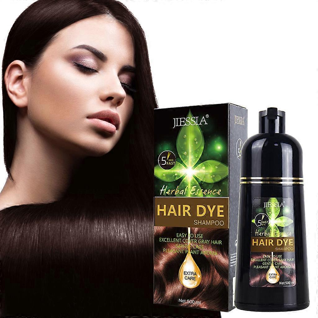 Shampoo Colorante per Capelli Shampoo Colorante per Capelli Colorazione Istantanea in Minuti 500ml