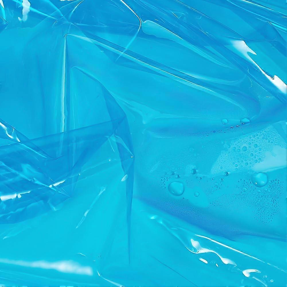 TPU Plastic Sheets DIY Craft Supplies Deep Sky Blue 1370mm 1m/pc