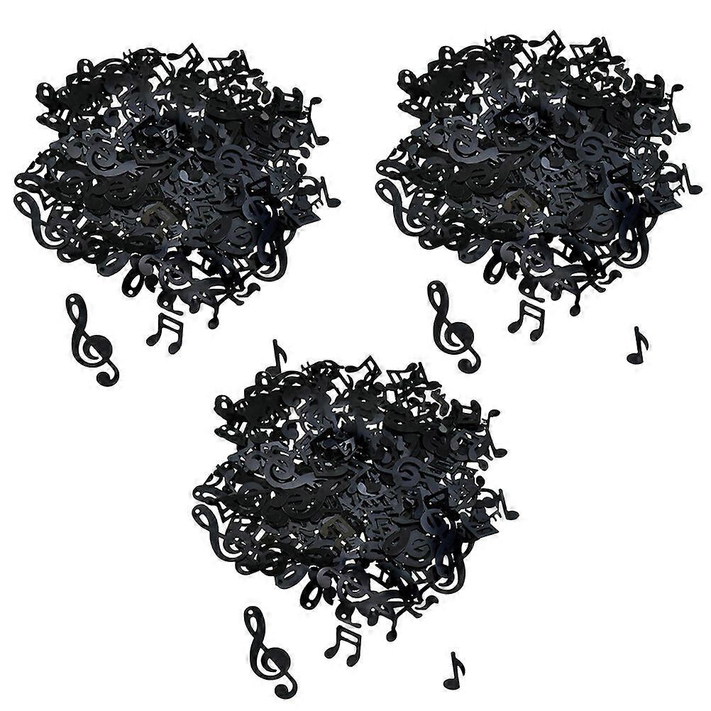 3 Packs Note Paper Scrape Plastic Note Birthday Confetti Paper Scrape Decor