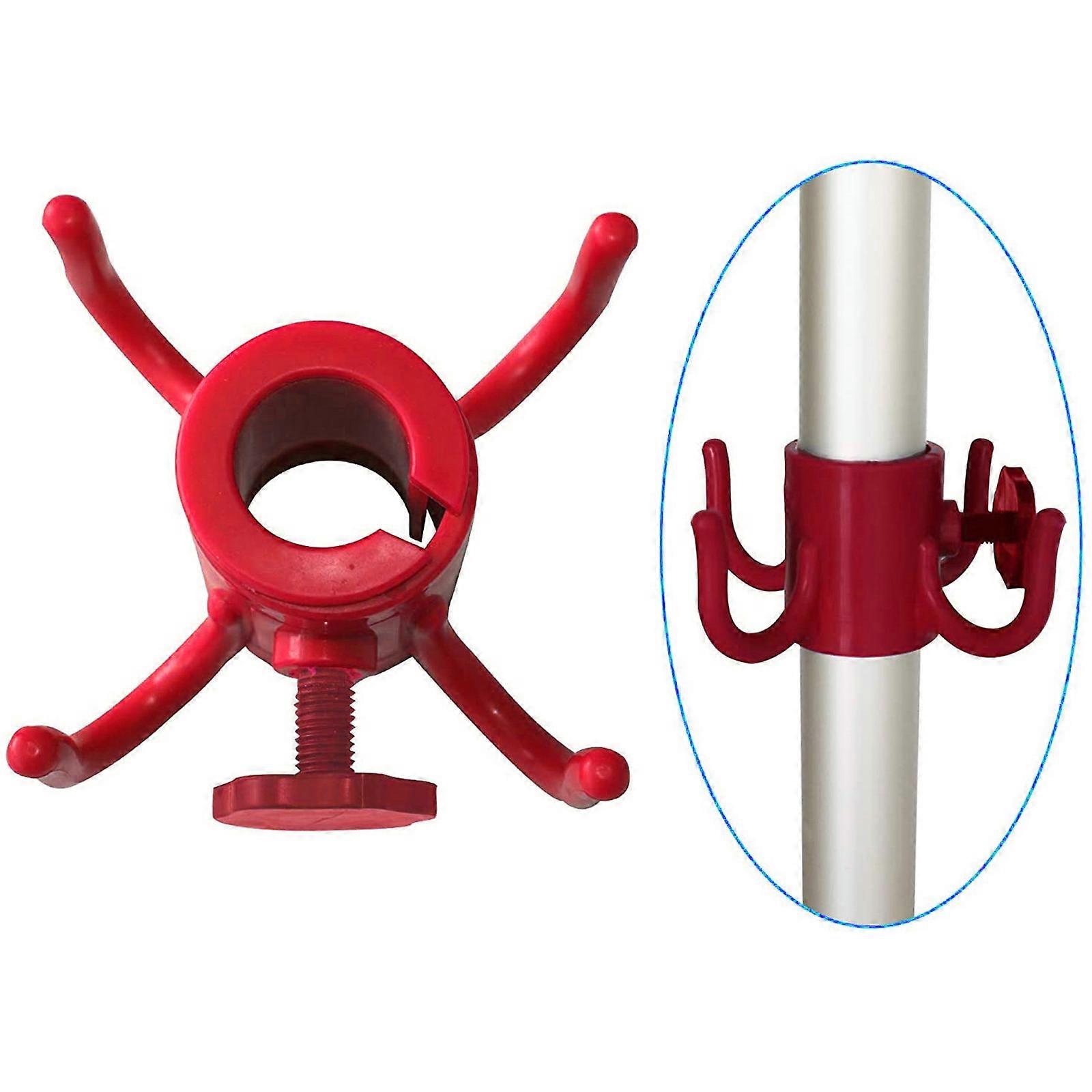 Ground Spike Hanging Hook Large Plastic Portable spiral ground insert Beach Umbrella Sand Anchor