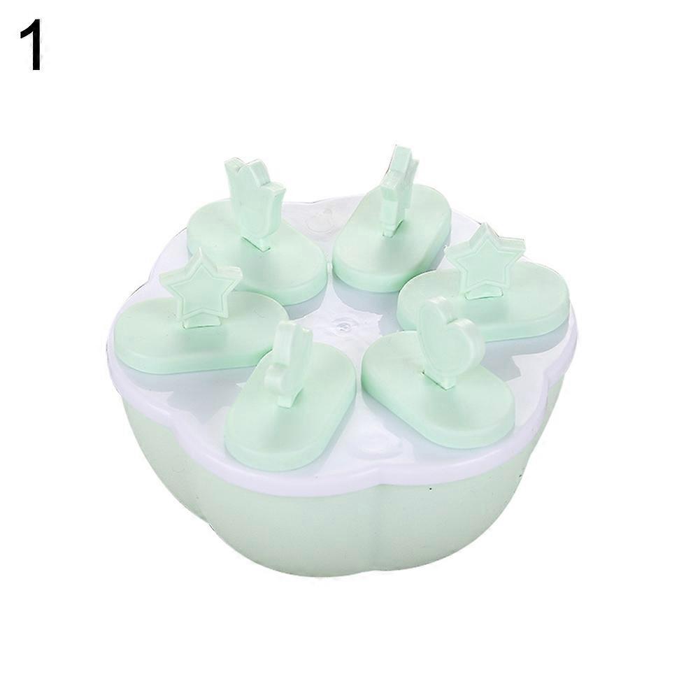 Plastic Popsicle Ice Cream Mold Maker Tray Cube DIY Kitchen Tool with Cover