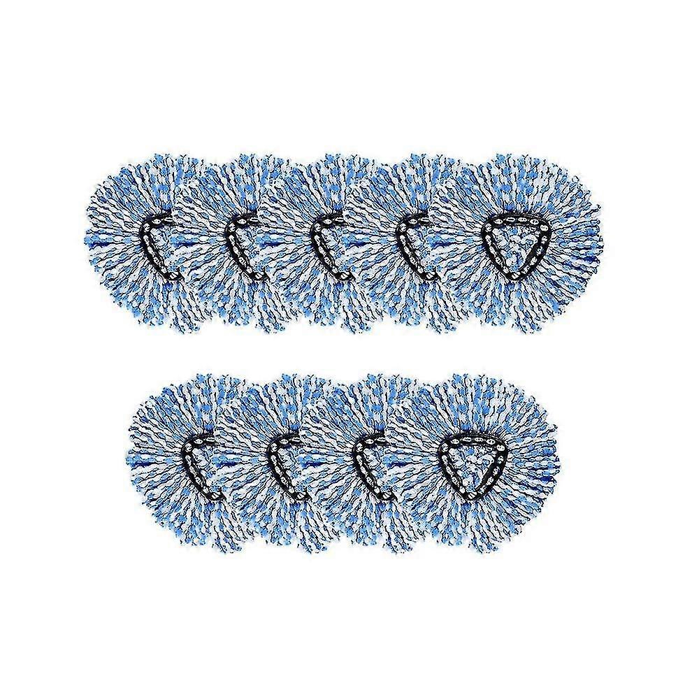 9pack Mop Replace Heads Compatible For O-, Refill Head Replacement For Rinseclean
