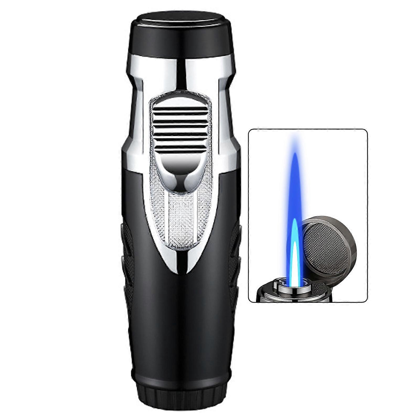 Mini Airbrush Type Windproof Lighter Pocket Refillable Butane Lighter Present for Men