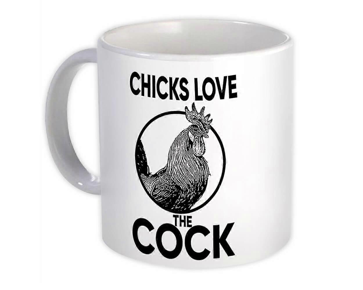 Gift Mug: Chicks Love the Rooster Rooster