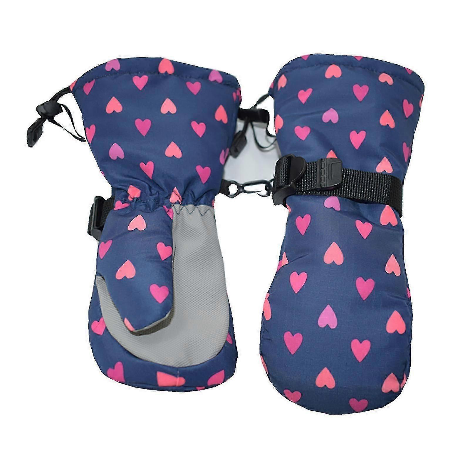 Children's Ski Gloves Cold Non-slip Warm Little Crab