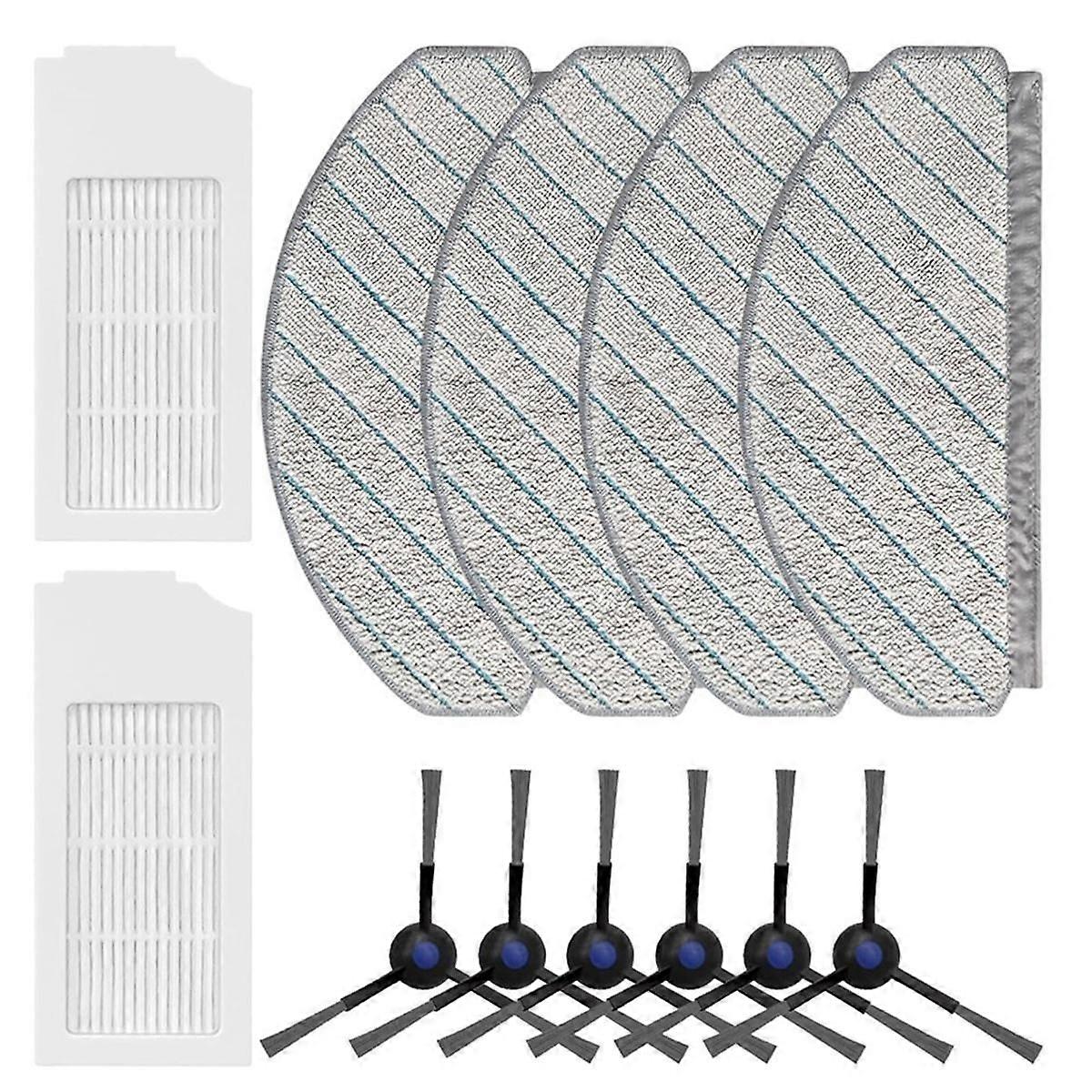 Replacement Parts Kit for N20/N20 PLUS/N20 Vacuum Cleaners - Side Brushes, HEPA Filters, Wipes